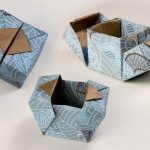 8 best schemes for how to make a box out of paper