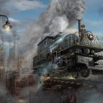 The atmosphere of the steampunk universe