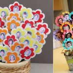 Bouquets from photos for teachers