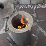 Do it yourself: a melting furnace that runs on coal