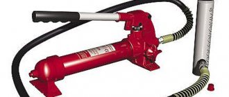 Hydraulic jack - its design and principle of operation