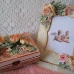 Decoupage photo frames: ideas and master classes (photos and videos)