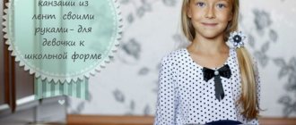 DIY brooch tie: master class from ribbons