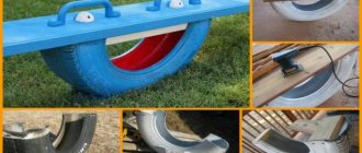 DIY tire swing with photos and videos