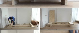 How to make a sofa from plywood