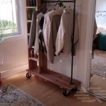 How to make a floor clothes hanger: 5 simple budget ideas