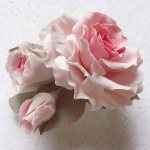 How to make roses from polymer clay