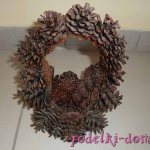 Basket of pine cones step by step: step-by-step master class with photos