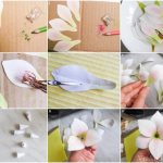 DIY paper lilies: master class with step-by-step instructions