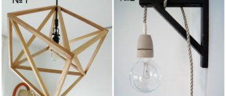 DIY loft chandelier