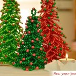 Christmas tree made of beads: master class and diagram for beginners