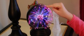 DIY plasma ball from a light bulb
