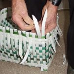 Weaving baskets from packing tape for beginners with photos and videos
