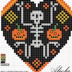 Crafts from beads for Halloween