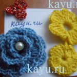We&#39;ll tell you how to crochet a flower for beginners using patterns and descriptions with photos and videos