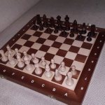 Homemade chess with your own hands