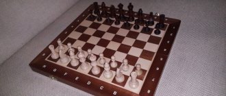 Homemade chess with your own hands