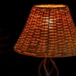 Homemade table lamp - detailed instructions