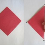 fold a diamond out of paper