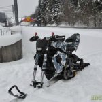 snowmobile from motorcycle
