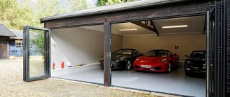 Стильный и прочный гараж