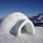 Building a reliable and strong house from snow with your own hands.