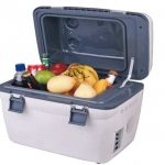 Cooler bag with Peltier elements, no compressor, no need for freon or other refrigerants
