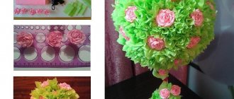 napkin topiary design ideas