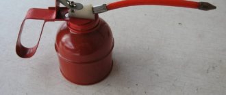 Do-it-yourself universal oiler for lubricating equipment2