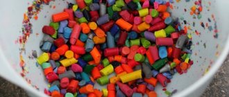 The second life of wax crayons: what you can do for your home