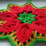crocheting potholders with diagrams and descriptions